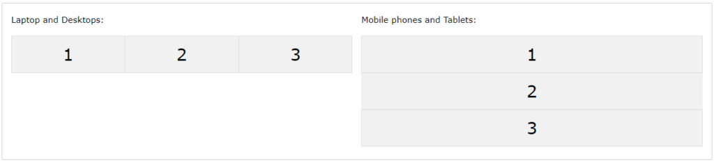 CSS Flex Responsive -