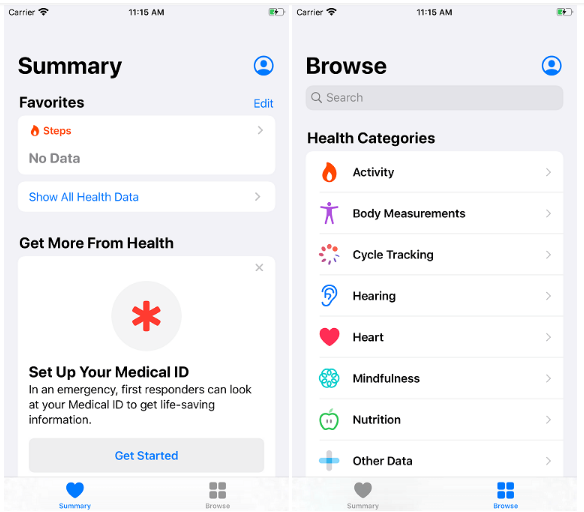 iOS: Tab Bar Controller -