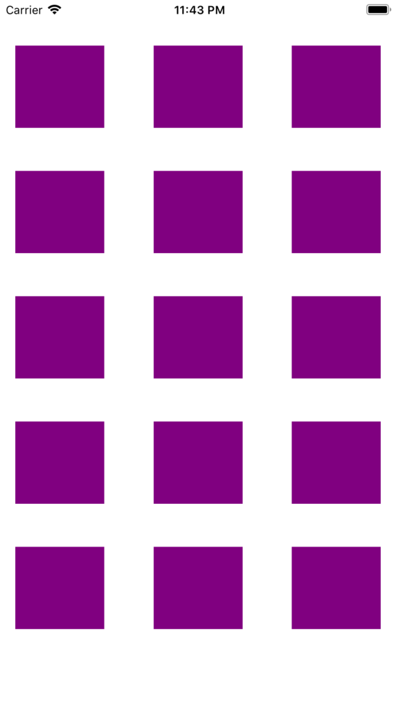 iOS: Collection View -