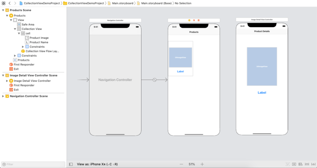 iOS: Collection View -